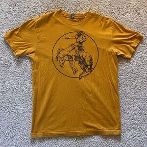 Mustard Graphic Rodeo T-Shirt